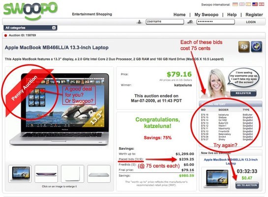 Product picture Swoopo Clone TheperfectBid (working)