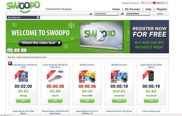 Product picture php Swoopo Clone script